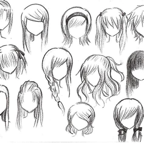 anime long hairstyles|anime female long hair.